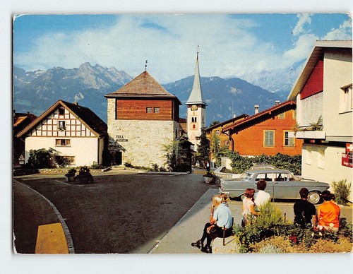 Postcard Tell-Museum Bürglen Switzerland