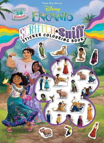 Encanto: Scratch & Sniff Sticker Colouring Book (Disney)