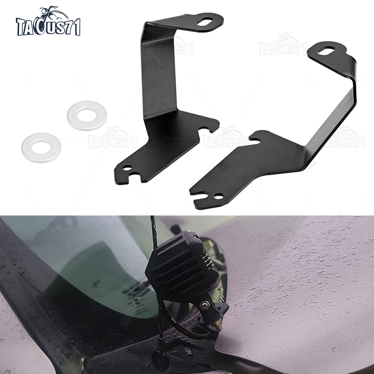 Ajustable Mounting Brackets For LED Lights (pair) | In Stock - Foto 4