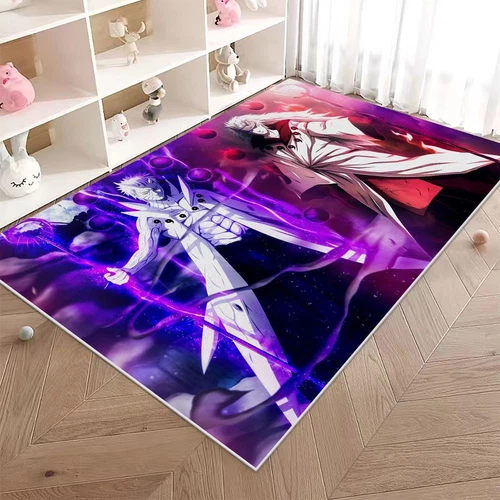 Alfombra 3D Naruto Akatsuki dormitorio salón alfombrilla alfombrilla alfombrilla puerta - Imagen 2 de 16