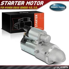 Starter Motor for Hyundai Equus 2011-2014 Genesis 4.6L 5.0L 1.7kW 12 Volt CW 12T