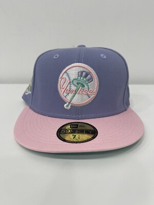 Yankees Cotton Candy Fitted Lids New Era X Big League Chew