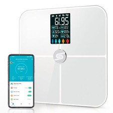 Smart Scale for Body Weight, Digiatl Weight Scale with Large LCD Display, 17 ...