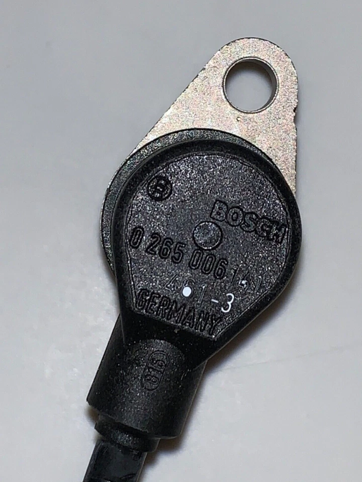 Sensor ABS Porsche 928 sensor de velocidad de rueda delantera pieza de fábrica # 92860640402 NOS Foto 3 de 4