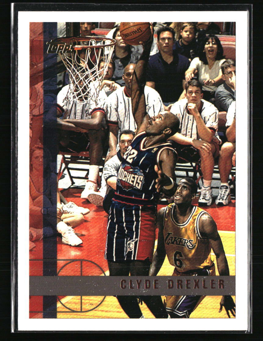 Clyde Drexler 1997 Topps #71  Basketball Card