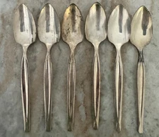 6 Fruit/Orange Spoon Concept Stainless, Wm Rogers by International Silver 6"