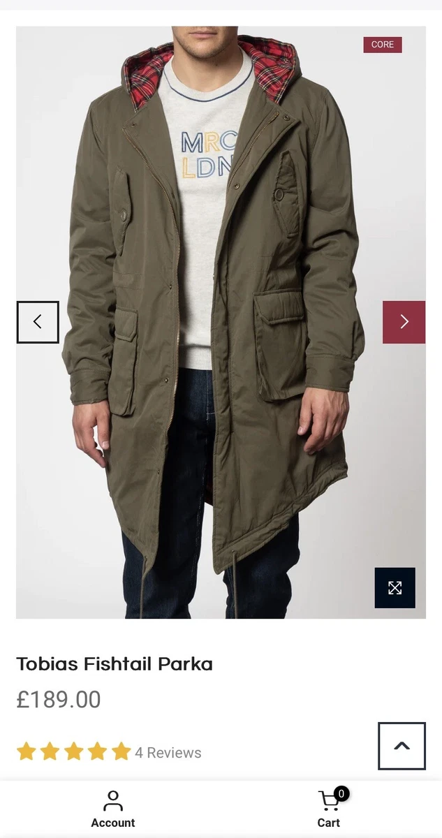 Merc Parka Fishtail Tobias