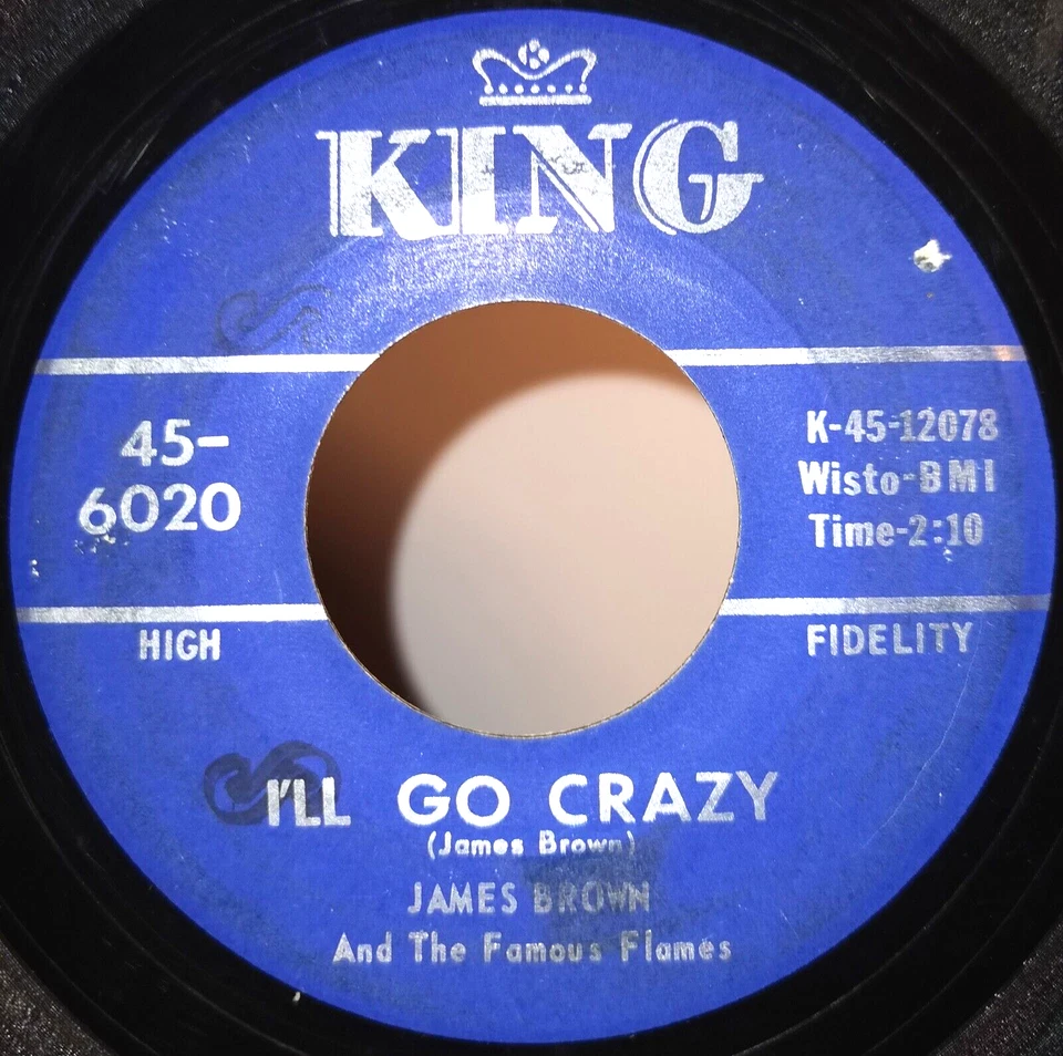 James Brown And The Famous Flames I'll Go Crazy 45 RPM 7" Vinyl Single 1966 - Bild 3 von 4