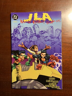 Jla World Without Grown Ups 1 2 Near Mint Complete Set 1998 Nozztra Com