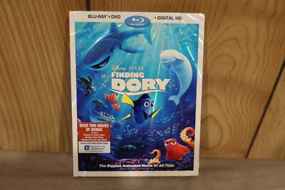 Finding Dory Blu-Ray+DVD+Digital HD New Sealed