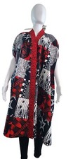 womens african Ankara print dresses, 100 Cotton. Kimono Jacket