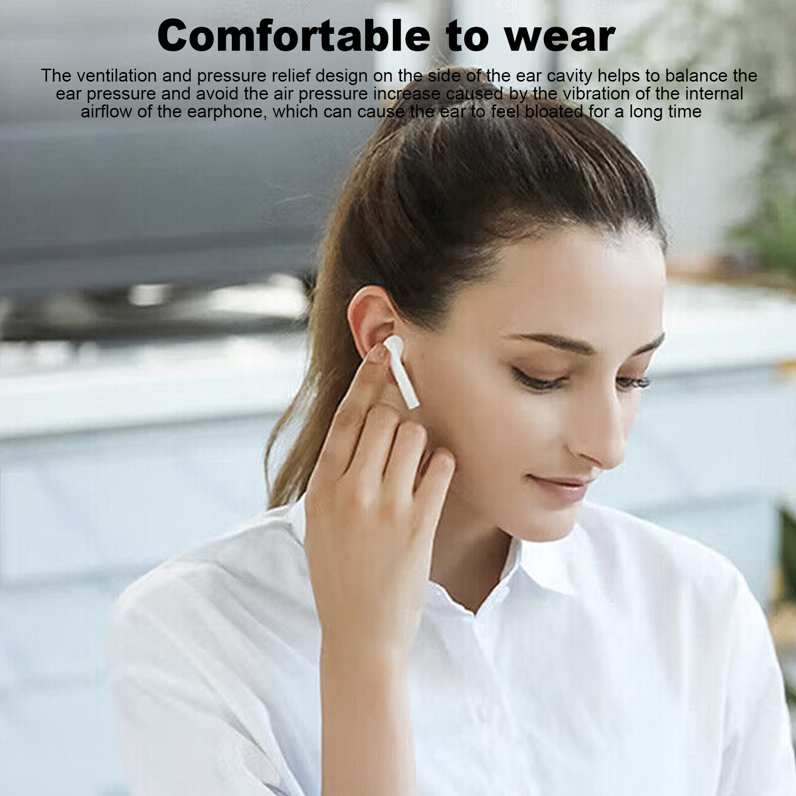 Bluetooth Earphones For iPad iPhone X 11 12 13 14Pro Wireless Earbuds