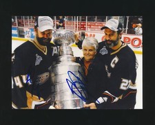 SCOTT & ROB NIEDERMAYER (2007 Ducks) -Original 5x7 Photo *AUTOGRAPHED by Both*