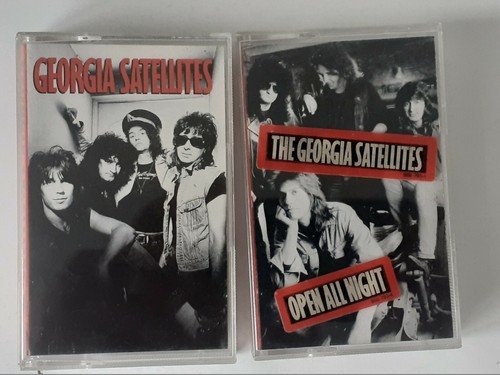 GEORGIA SATELLITES OPEN ALL NIGHT/GEORGIA SATELLITES CASSETTE TAPES X 2