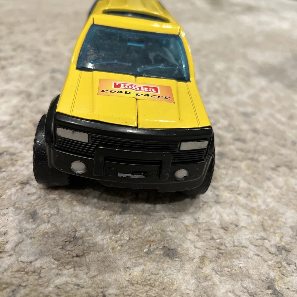 Tonka Off Road 8040 4x4 - желтый - Hasbro - винтажный 2002 год б/у в отличном состоянии - Изображение 2 из 4