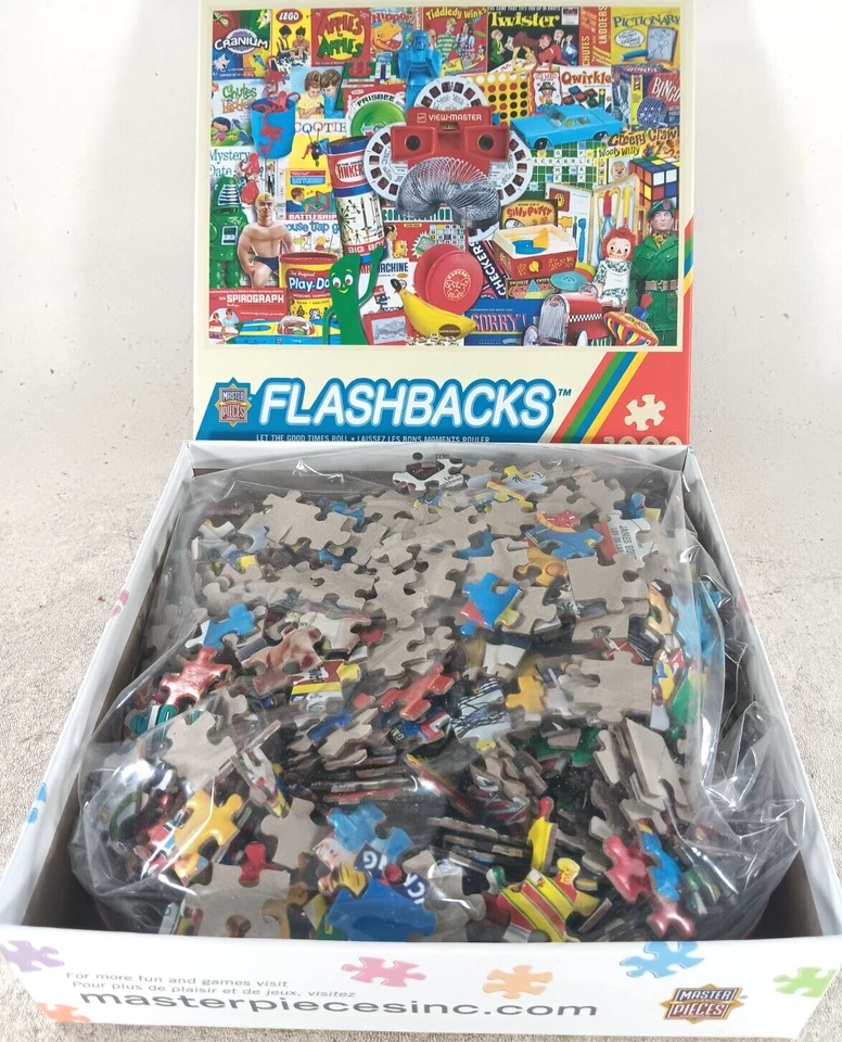 Quebra-cabeça Flashbacks Let the Good Times Roll 1000 peças por Master Pieces - Imagem 4 de 4