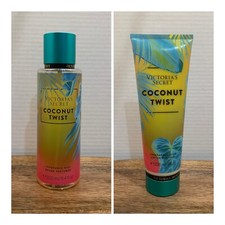 Victoria's Secret COCONUT TWIST Fragrance Mist and Lotion