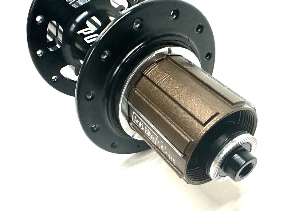 Buje trasero bicicleta PUB 135mm 24h 6 pernos disco 11 velocidades HG casete QR rodamiento sellado nuevo Foto 3 de 4