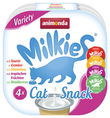 animonda Milkies Adult Variety 60 x 15 g Katzenfutter Katzensnack