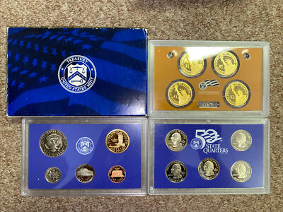 2008 United States Mint Proof Set-14 Coin Set + Blue Box | eBay