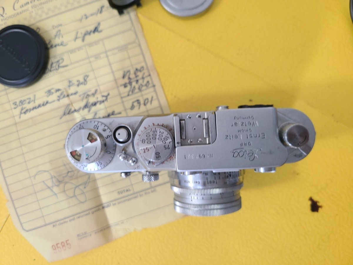 ernst leitz gmbh.wetzlar 　　03377 Leica Camera Dbp Ernst Leitz Gmbh Wetzlar Germany - Auction