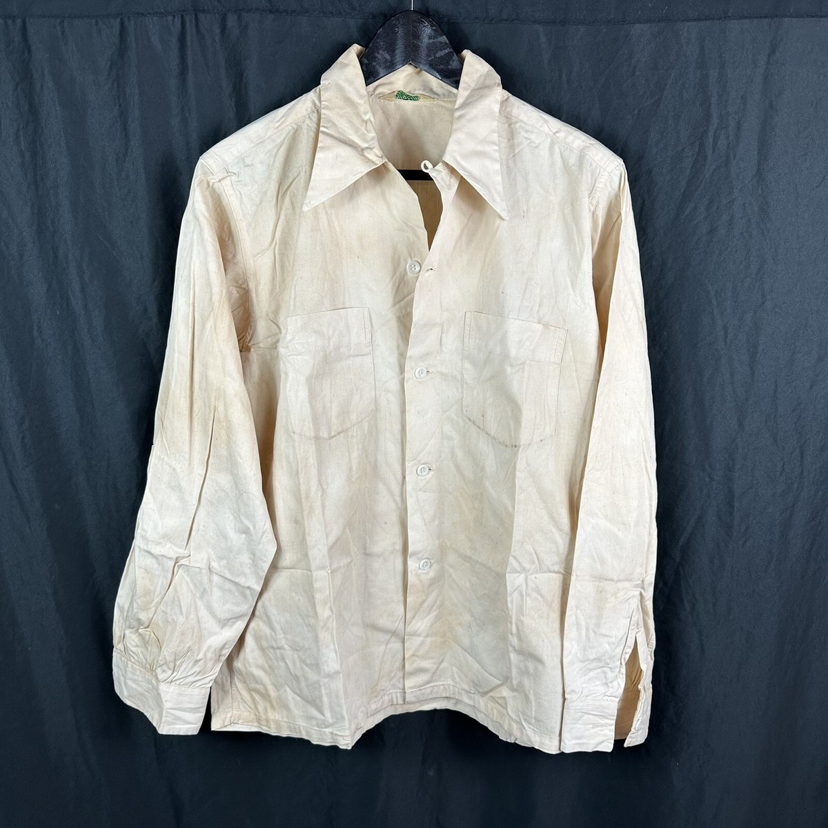 1940s WWII Pilgrim Linen Military Shirt | eBay