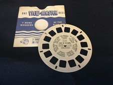 Sawyer's View-Master 234 CAVE OF THE WINDS, COLORADO Early Font