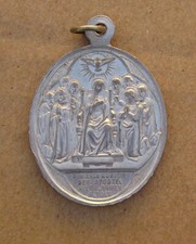Wisiorek pielgrzyma - Jezus Pan żniwa - Maryja Królowa Apostołów - (AG128)