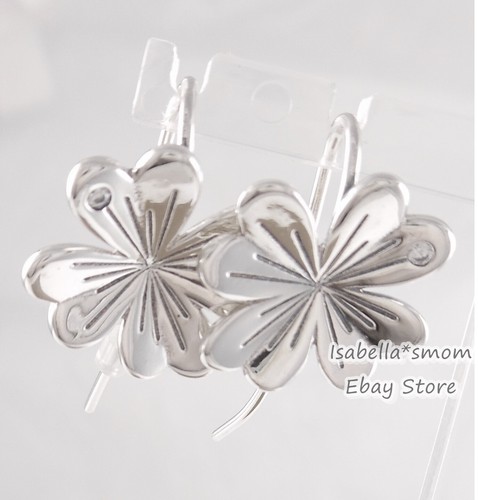 Retirado Trébol Hojas Auténtico PANDORA Pendientes Plata 297908CZ Nuevo Con | eBay