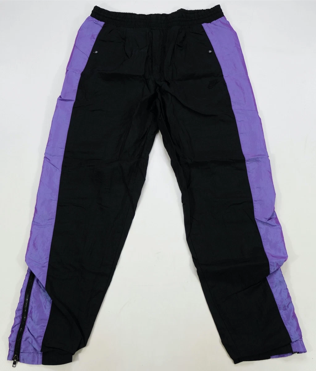 Purple nike hotsell track pants