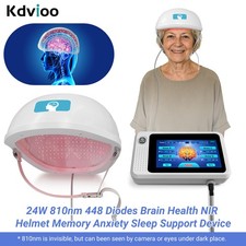 810nm Led PBM Helmet Natural Remedies for Stroke Alzheimer Parkinsons Depression