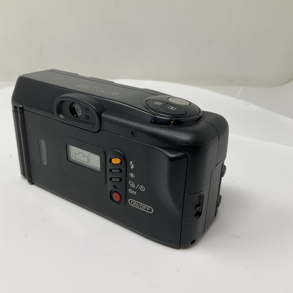 Canon 35mm フィルムカメラ Canon 35mm Film Camera Compact Sure Shot Megazoom 76 Black 38-76mm