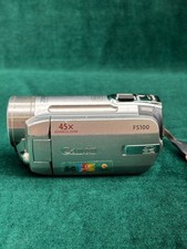 Canon FS100 E Silver Digital Camcorder/ For Parts