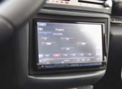 2 DIN Radio Frame For Smart Roadster 452  