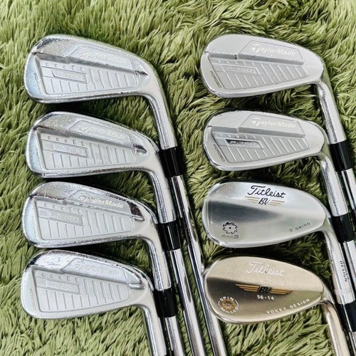 TaylorMade Qi10 12-Piece Set Men's Golf Right 1W.5W.4UT.5-9.P.50°.56°.Pt FLEX S - Picture 5 of 8