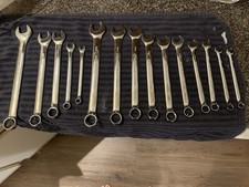 Beautiful Set Of Matco Silver Eagle Combination Wrenches- Metric Sae-15 Total