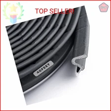 BBTO Weather Stripping Door Seal Exterior Weather Strip for Window V-Shaped Foam