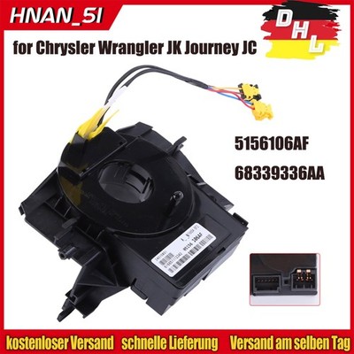 SCHLEIFRING WICKELFEDER AIRBAG FÜR JEEP WRANGLER GRAND CHEROKEE DODGE CHRYSLER ;
