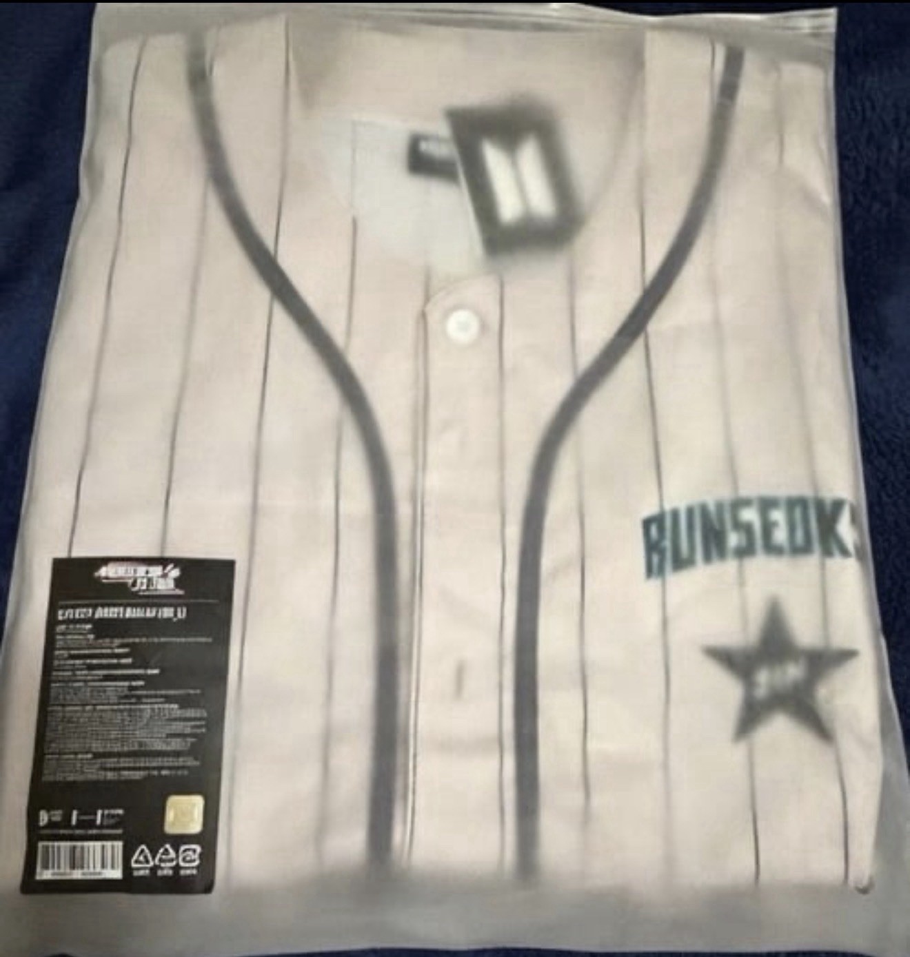 NWT RunSeokjin Dallas Tour Large Jersey - Large
