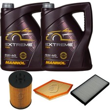 DENCKERMANN Inspektionspaket MANNOL Extreme 5W-40 10L f�r BMW 6er Cabriolet 645