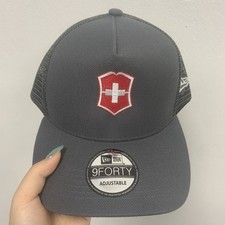 Victorinox Logo Embroidered Trucker Hat Snapb...