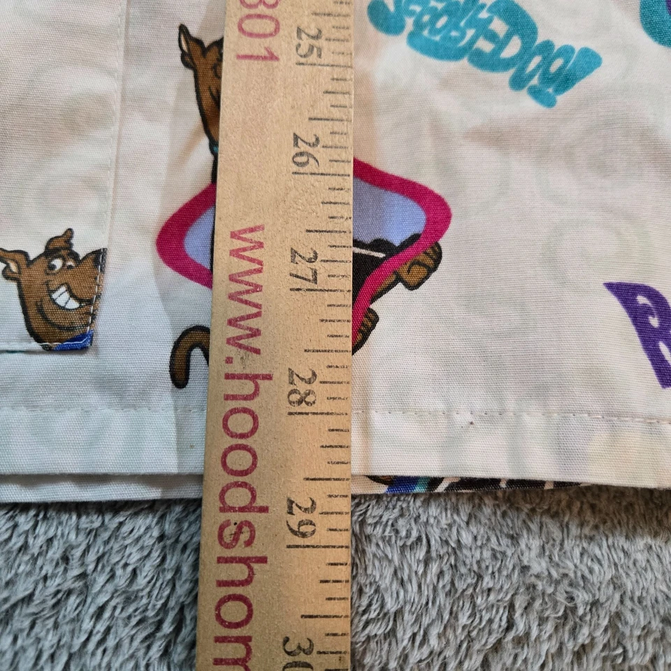 Cartoon Network Scooby Doo Wear RU? White Scrub Jacket Top Adult XL X-Rays - Image 2 of 4