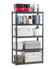 Storage Shelves, 2000 lbs, 5 Tier Garage Storage Shelving, 18" D x 40" W x