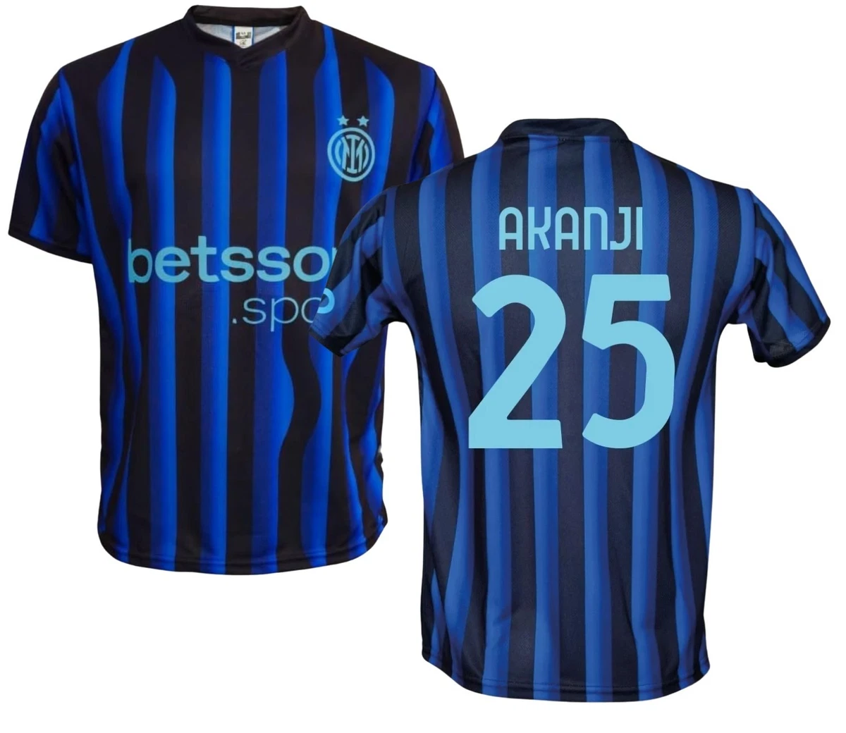 Maillot Inter Milan Externe 2004/2005 - Stankovic #25 - Taille 10-11 Ans - Mondo Replica