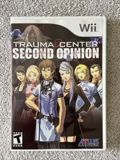 Nintendo Wii Trauma Center Second Opinion Complete W/ Manual