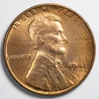 1941-P Lincoln Wheat Penny Uncirculated