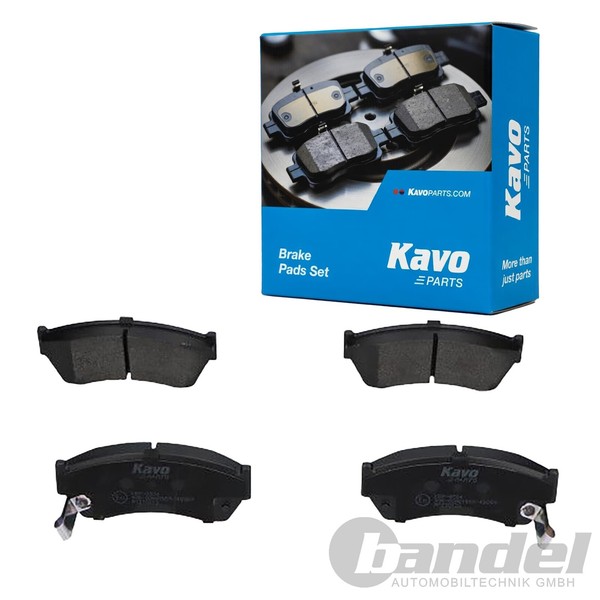 Kavo Parts BremsbelÄGe Satz Vorderachse Passend FüR Honda Civic CRX | KBP-8504-image