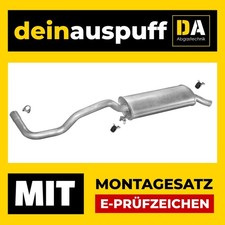 Endschalldämpfer für Seat Ibiza II 1.0 1.3 1.4 1.6 1.9 D A723
