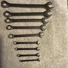 Matco Sae Combination Wrench Set 9pc 14-1316. Missing 716