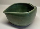 BAUER POTTERY~Scarce MARY WRIGHT "COUNTRY GARDENS" Green CREAMER PITCHER